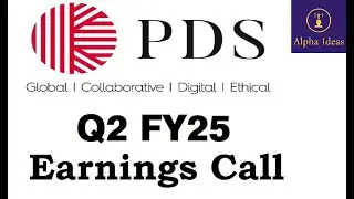 PDS Q2 FY25 Earnings Call- PDS Ltd Q2 Concall