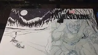 Wolverine #1 Blank Sketch Cover