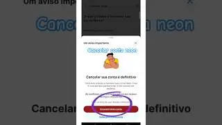How to cancel a Neon account through the app