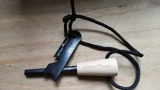 How to start a fire with a survival fire steel