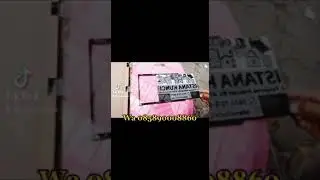 tutorial stempel lipat stempel plastik olshop jumbo #tutorial #stempel #viral