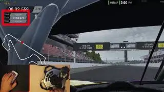 When you're tired of flying planes and jump into cars ✈️🚗 | ACC Barcelona (Mouse & mini Throttle)