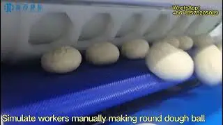 6 rows automatic dough divider rounder machine/ Dough cutting rolling machine | QLDR-6