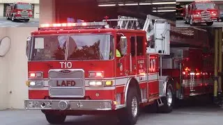 LAFD Task Force 10 responding