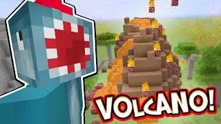 Minecraft Xbox - VOLCANO!! - Building Time! [#59]