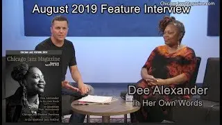 Dee Alexander talks influences, inspirations and concepts with Chicago Jazz Magazine