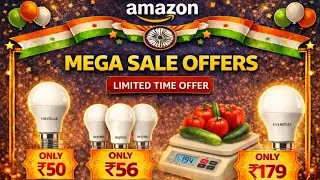 🔥 Amazon Mega Sale | Top 5 Daily Use Electronic Products | Huge Discounts 🇮🇳