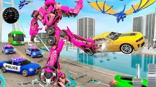 Dragon Robot police car Games | Dragon Robot Car games