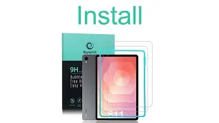 Samsung Galaxy Tab S11 Tempered glass Ibywind Protector & Easy Install Kit & Camera Lens Protector