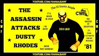 The Assassin Attacks Dusty Rhodes! (The El Santo Angle) (1981) (Championship Wrestling From Florida)