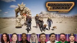 Reactors Reacting to NEW GUARDIANS POST-CREDIT SCENE | Guardians of the Galaxy Vol. 3 (2023)