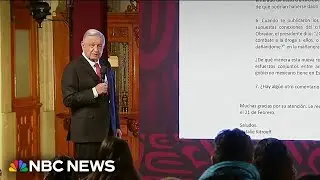 Mexican president doxes New York Times journalists during press conference