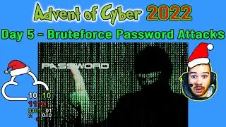 TryHackMe Advent Of Cyber 2022 - Day 5 - Brute Force Password Attacks