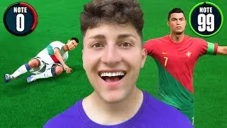 CHAQUE BUT MARQUÉ PAR RONALDO, C'EST + 1 EN NOTE GLOBALE ! 😲 ( Il met un petit pont à Messi ! )