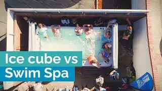 Vortex&trade; Aquagym&trade; Swim Spa Ice cube challenge