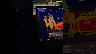 POV: You activated Santa Mode in Tesla 🎅✨Every car on the map becomes a reindeer 🦌 #shorts #tesla