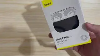 Baseus Shell Pattern Silica Gel Case For Airpods Pro