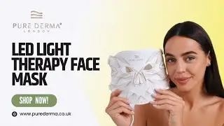 How to use  LED Light Therapy Face Mask । Pure Derma