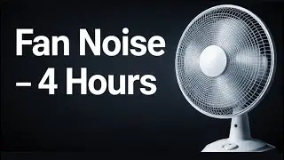Fan Noise for Sleep &ndash; 6 Hours + Gentle Alarm After with Wake-Up Sound (30 Min)