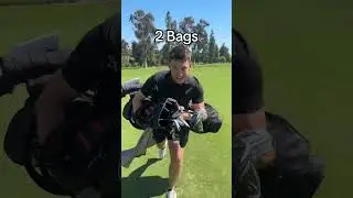Sprinting With More and More Golf Bags
