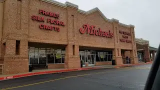 Drive with us to Michaels! Crafting supplies haul! 🚙🛒🎉🤩