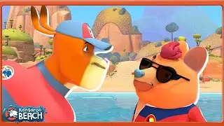 Neville the Koala meets a Hollywood Celebrity! 🎬😅 | Funny Cartoons for Kids | Kangaroo Beach