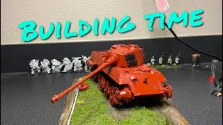 Building a king tiger  !!! #modelkit #ww2 #tank #modeltank #tigertank￼ #ww2tank