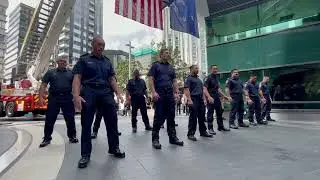 2024 09 11 - FENZ haka at 911 memorial