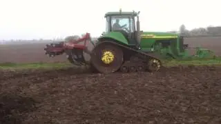 Schukkert Bodem herstel met John Deere 8410T & Evers java 5woeler