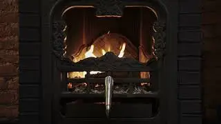 Real Fireplace Ambience | Soyuz V1 Dynamic | Calm Loop for Reading, Work, Creativity & Rest