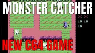 Monster Catcher ( 2021 C64 NEW GAME )