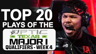 Top 20 Best Plays | CDL Major 1 Qualifiers - Week 4