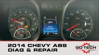 Диагностика и ремонт ABS, системы контроля тяги и стоп-сигнала Chevrolet 2014 года (C0035, C0040, C0045, C0050)