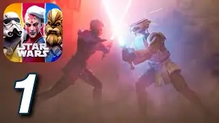 Star Wars: Hunters&trade; - Gameplay Walkthrough Part 1 - Intro and Tutorial (iOS, Android)