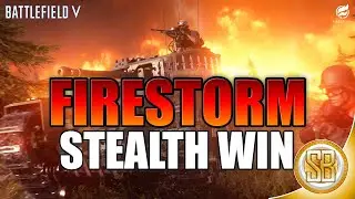 Battlefield V Firestorm - How To Win A Game By Being Stealth (BFV Firestorm Stealth Win)