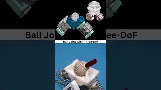 Ball Joint With Three -DoF #solidworks #mechanicalengineering #cadcam #machine #degreeoffreedom