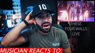 Musician Reacts To Little Mix - These Four Walls (Live)
