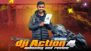 DJI Osmo Action 4 Unboxing and review / highlighted main features / VLOG 2 / The Prince Rider