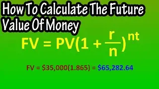 How To Calculate The Future Value Of Money (An Investment) Explained - Time Value Of Money