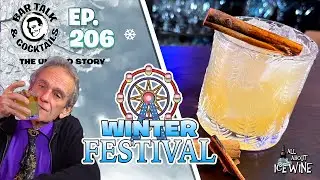 A WINTER FESTIVAL Cocktail | Icewine Cocktails | Bar Talk & Cocktails