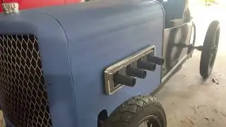 Fake exhaust for the cyclekart
