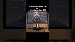 La Marseillaise by Rouget de Lisle (France, 1792) vs La Marsigliese by Giovanni Viotti (Italy, 1781)