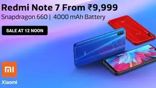Redmi Note 7 First live flash sale