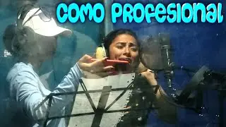 Normita cumple su sueño de cantar profesionalmente.