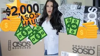 $2,000 MASSIVE ASOS HAUL🤑 *Pretty Alert* | Jerusha Couture