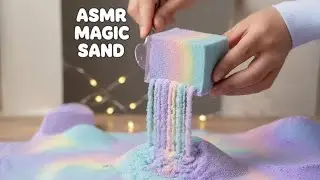 [ASMR] Cortando Arena M&aacute;gica para Dormir Profundamente 😴 | Sonidos Crujientes