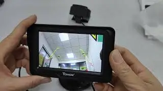 Tomoia Cam&eacute;ra de recul HD 1080P 4.3 '' Moniteur Kit syst&egrave;me Caravane &eacute;tanche Vision Nocturne T1