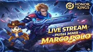 LIVE Honor of kings | SKUY PUSH RANK HONOR OF KING MARCO POLO