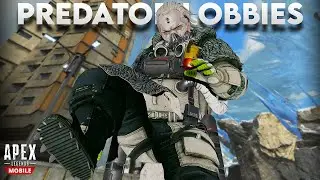 3K Damage In Predator Lobbies With Caustic | APEX LEGENDS MOBILE