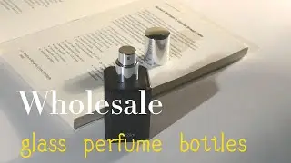 #wholesale  black and white minimalist and cool style #perfume  bottles